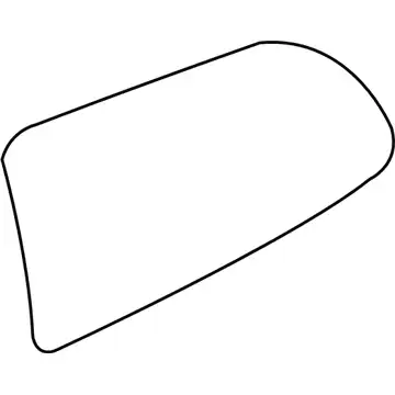 GLASS REAR QUARTER VENTED 4894563AB CHRYSLER