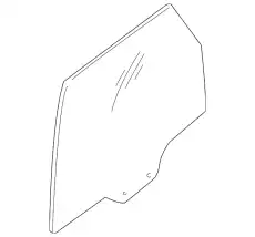 Glass - Rear Door YL8Z-7825712-BA FORD