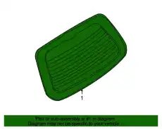 СТЕКЛО БАГАЖНОЙ ДВЕРИ 871104D010 KIA