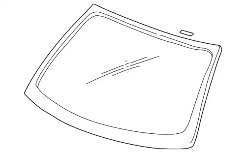 СТЕКЛО ЛОБОВОЕ ECLIPSE 00-05 MR271744 MITSUBISHI