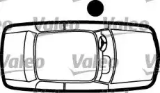 ***!замок двери пер.лев.\ Renault Megane 04/95> 256607 VALEO