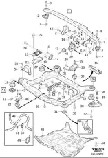 Подрамник 30776400 VOLVO