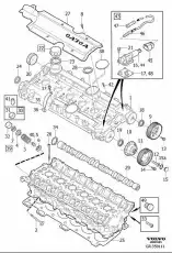 Распредвал VOLVO 1275361