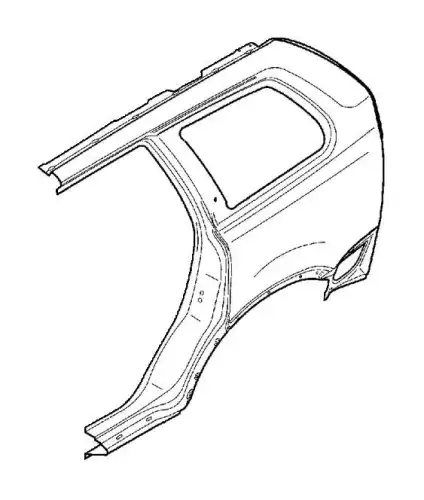 Крыло VOLVO 31349619