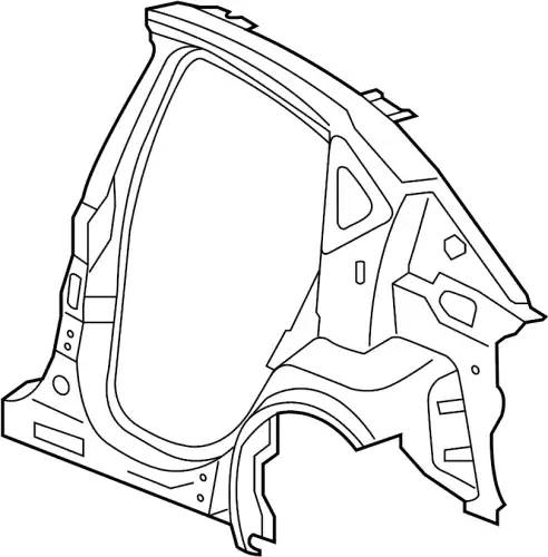 ПАНЕЛЬ БОКОВИНЫ Л ВНУТР 41217144949 BMW