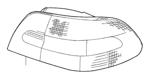 Фонарь задний VOLVO 8628641