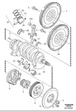 Поршень 274363 VOLVO