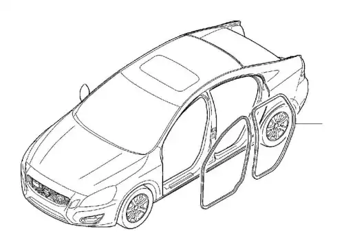 Уплотнитель стекла двери передней правой 31352548 VOLVO