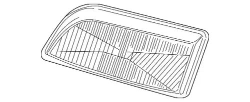 Стекло фары VOLVO 30623724