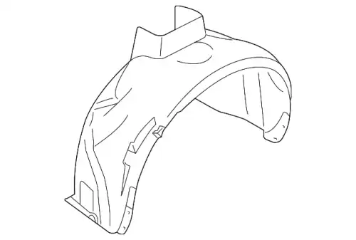 Подкрылок VOLVO 31365012