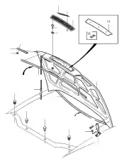  ЭМБЛЕМА РЕШЕТКИ РАДИАТОРА 30630352 VOLVO