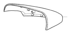  КРЫШКА ЛЕВ. ЗЕРКАЛА 39998674 VOLVO