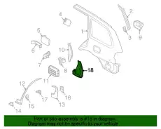 БРЫЗГОВИК КОМП-КТ 2 ШТ 30889628 VOLVO