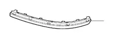 39993357 Молдинг бампера переднего левый (05-) VOLVO