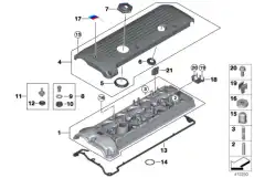 11617831266 Эмблема наклеиваемая !M \BMW 3' E46, 5' E39, Z3 E36, Z4 E85, E86, Z8 E52
