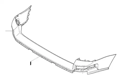  ПАНЕЛЬ 5-Й ДВЕРИ 30698634 VOLVO