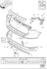  КОМПЛЕКТ БОЛТОВ 31213684 VOLVO
