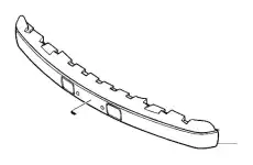 Усилитель бампера VOLVO 9151587