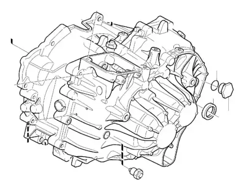  САЛЬНИК КПП M66 AWD ЛЕВЫЙ 30751014 VOLVO
