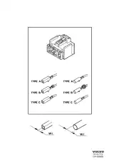 корпус розетки 30656211 VOLVO
