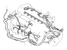 9168888 корпус розетки VOLVO