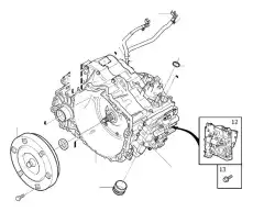  САЛЬНИК КПП АВТОМАТ 3520746 VOLVO