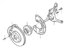  БОЛТ КРЕПЛ,СУППОРТА, 985426 VOLVO