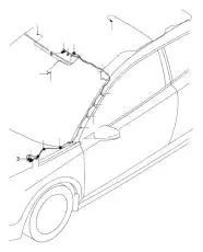 соединит. кабель 983883 VOLVO