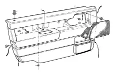 КЛИПСА ЧЕРНАЯ 6817855 VOLVO