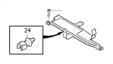 985185 FLANGE SCREW VOLVO