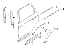  ВИНТ LR001590 LAND ROVER
