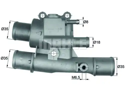 Термостат системы охлаждения BEHR TI 123 88