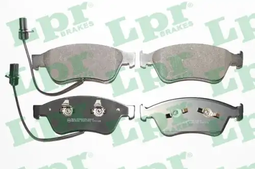Тормозные колодки дисковые передняя ось LPR 05P1772
