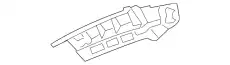 ATTACHMENT STRIP 97050563502 PORSCHE