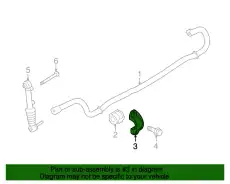 CLIP STABILISER 99133377701 PORSCHE
