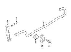 CLIP STABILISER 99133377701 PORSCHE