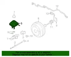Расширительный бачок PORSCHE 97035501300