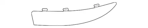 Катафот (световозвращатель) PORSCHE 97063148701