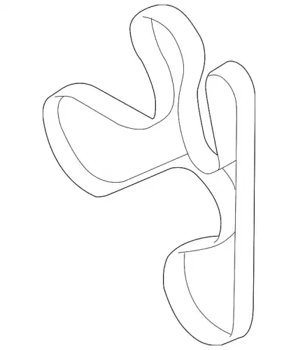 Ремень клиновой PORSCHE 7PP903137A