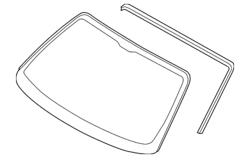 WINDSCREEN 99754191111 PORSCHE