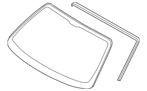 WINDSCREEN 98754191123 PORSCHE