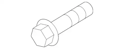  90038504201 ВИНТ TORX BM 8X35 PORSCHE