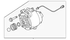 Генератор PORSCHE 948603033 X
