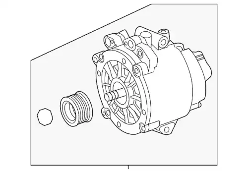 Генератор PORSCHE 958603121AX