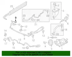 99970125340 (Производитель: PORSCHE) КОЛЬЦО УПЛОТНИТЕЛЬНОЕ