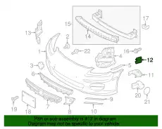 КРЕПЕЖНАЯ ПЛАСТИНА 97050532600 PORSCHE
