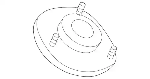 99134301502 Shock absorber bearing PORSCHE