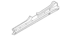 ПОРОГ 97050216400GRV PORSCHE