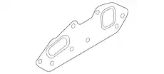 прокладка ДВС!\ Porsche Panamera 10-16 95810717620