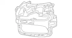 Решетка бампера PORSCHE 970505663001E0
